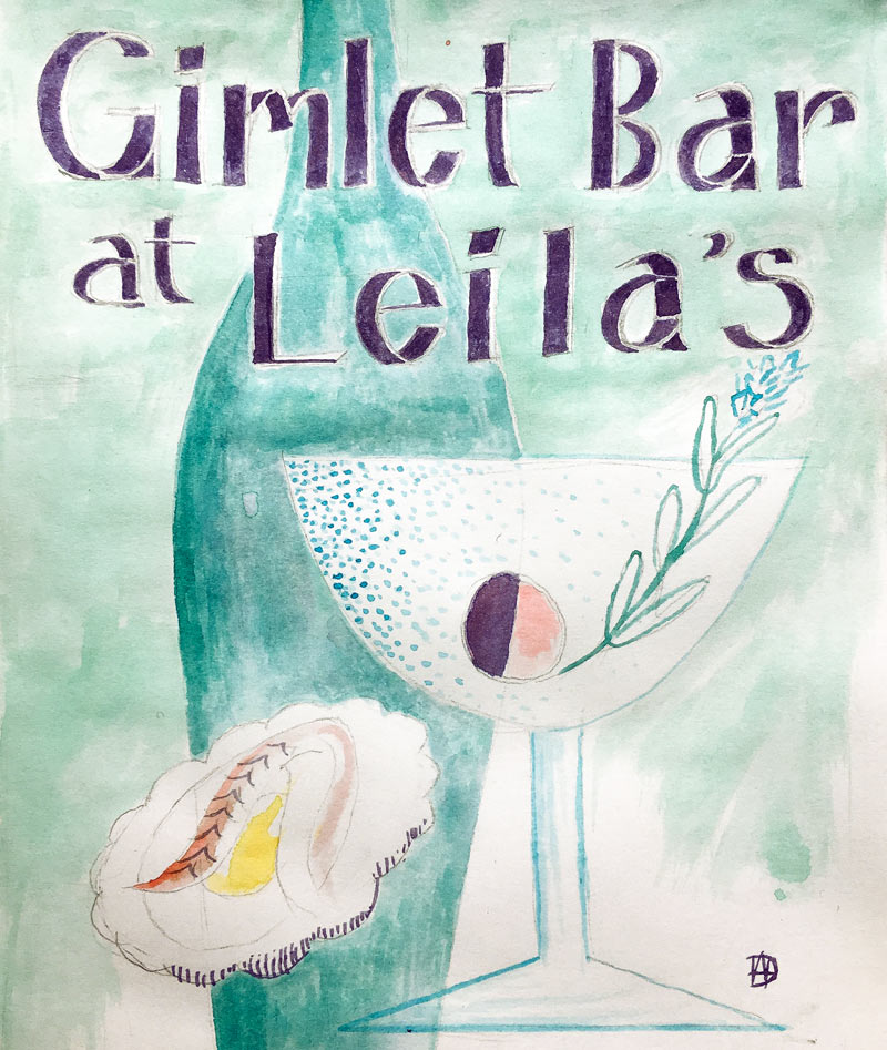 Gimlet Bar at Harold Staunton Hall'