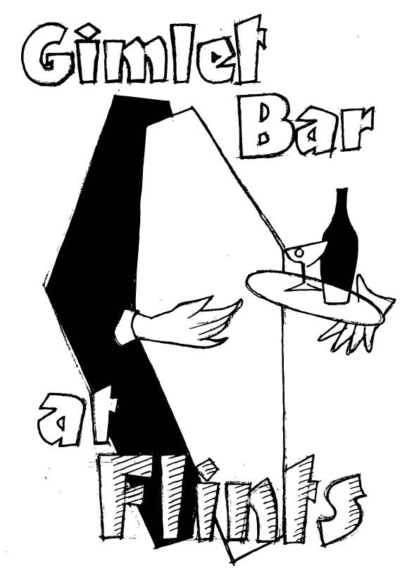 Gimlet Bar at Flints for Dracula screening