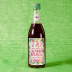 This Tayberry cordial is made with 100% fruit from our soft fruit plot. It's winey and delicious.